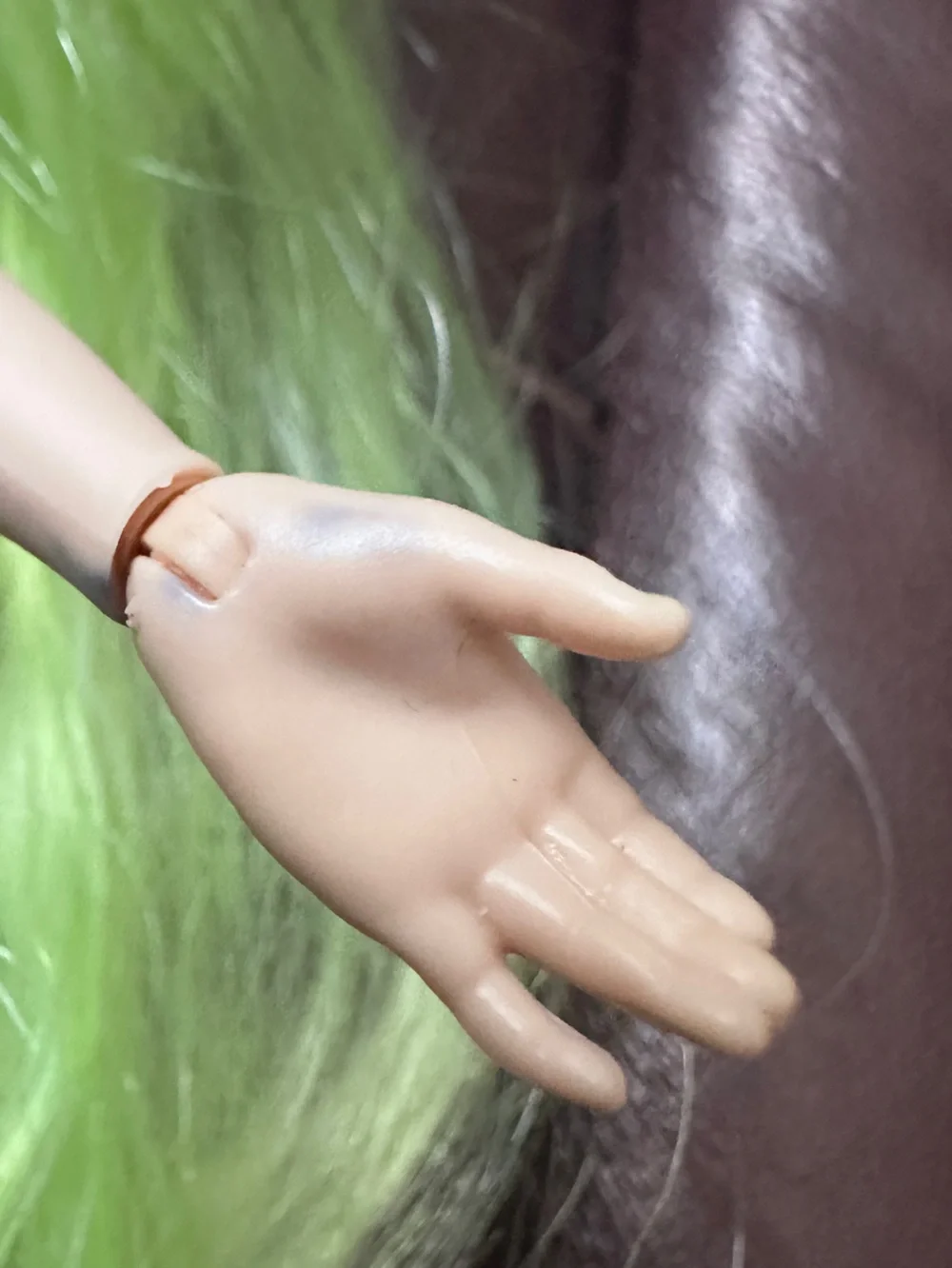 Rainbow High Jade Hunter unclothed  articulated fashion doll long green hair